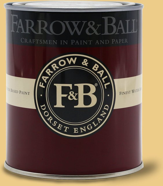 Farrow & Ball Exterior Masonry Putzfarbe Gelb Yellow Ground 218 Matt 5 l - Bild 1