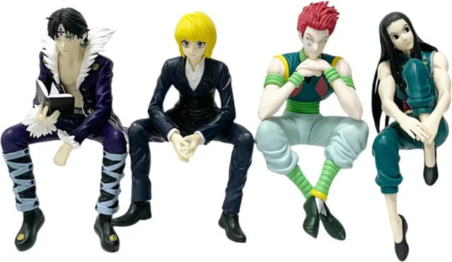 Bandai Hunter×Hunter Kurapika Chrollo Illumi Hisoka Action Figur, Kunststoff, Bunt / Mehrfarbig - Bild 1