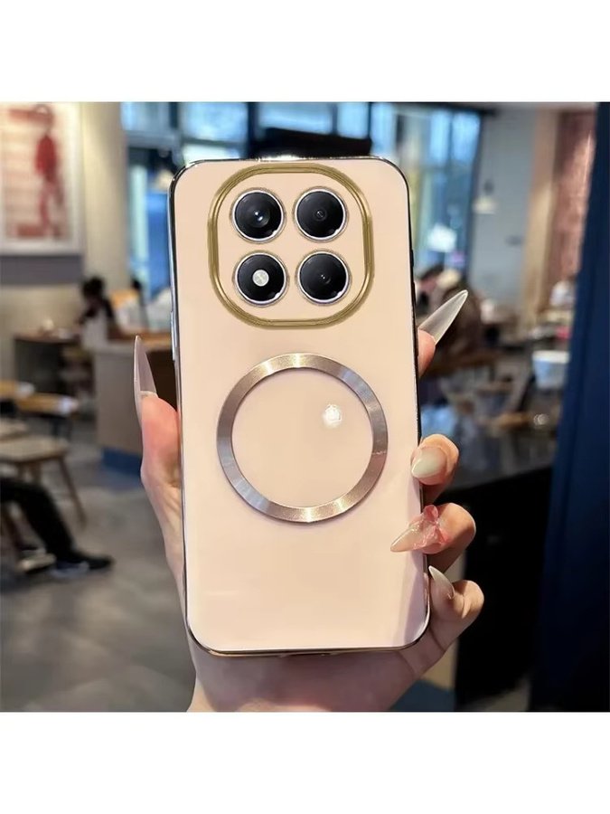 Magnetische Schutzhülle mit Luxus-Beschichtung für Xiaomi Redmi Note und POCO Modelle in Grün - Bild 6