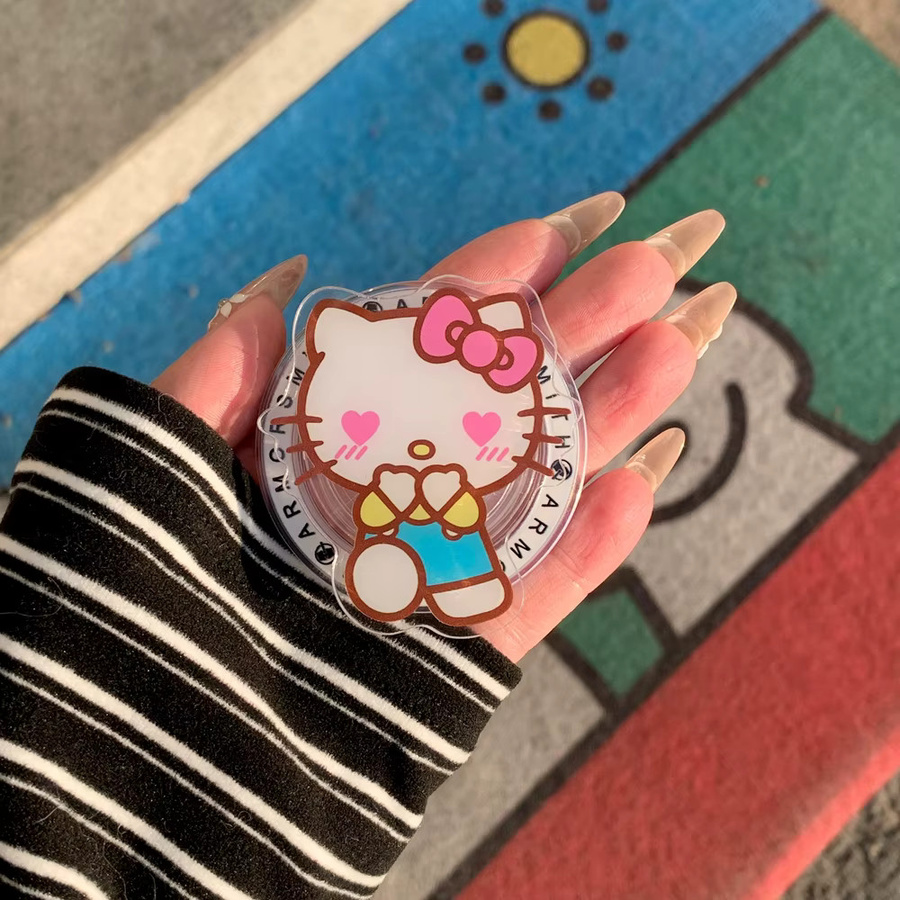 Anrio Hello Kitty und Kuromi MagSafe Handyhülle mit starkem Magnethalter für iPhone 17 Pro Max, Multicolor - Bild 2