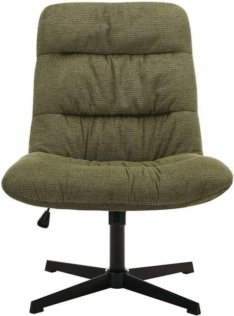Vente-unique Sessel Selendo mit gerader Rückenlehne in Grün, Höhe: 68 cm - Bild 1