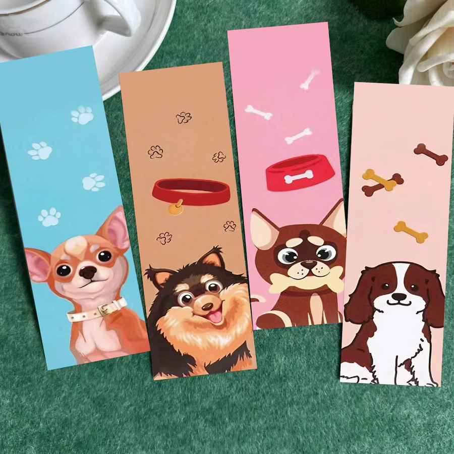 Bview Art DIY-Cartoon-Hunde-Lesezeichen, 30-teiliges Set, Tiere, bunt - Bild 2