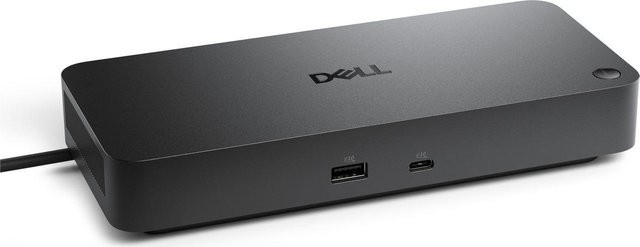 Dell Pro Dock WD25Z USB-C Dockingstation in Schwarz mit HDMI, 2x DisplayPort, 2.5GbE Ethernet und 180W - Bild 1
