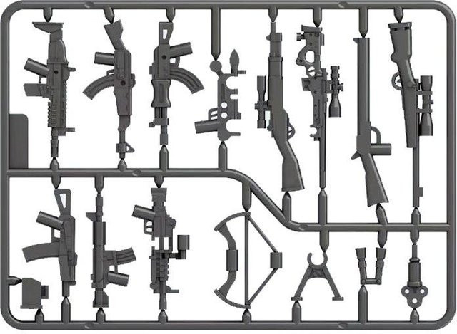 LEGO MOC SWAT Spezialeinheit, Mini Actionfiguren, ab 14 Jahren - Bild 1