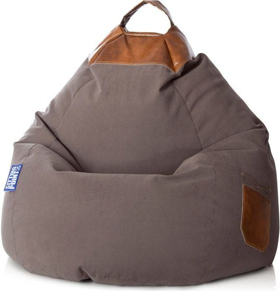 SITTING POINT Sitzsack Beanbag Jamie, Braun, XL (220 l) - Bild 1