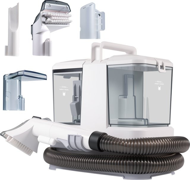 Betuyoo 4-in-1 Stoff- und Teppichreinigungsmaschine in Weiß mit 400 W und 9 kPa für Sofa und Auto - Bild 1