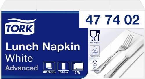 Tork Advanced Papierservietten Weiß 2000 Stück FSC-zertifiziert - Bild 2