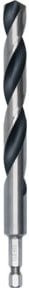 Bosch HSS-Spiralbohrer PointTeQ Hex aus Edelstahl in Schwarz, Ø 12,0 mm - Bild 2