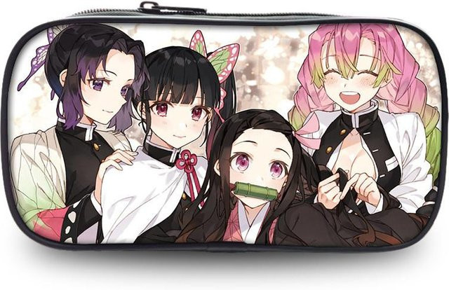 Oxford Demon Slayer Federmäppchen für Schüler in Multicolour aus Polyester - Bild 1