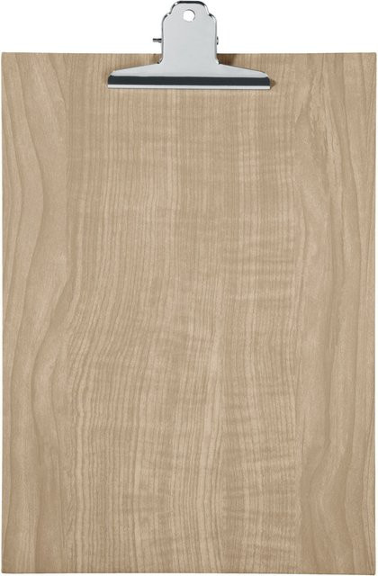 VEGA Speisekarten-Klemmbrett Lenio A4 in Sand ohne Prägung, B: 23 cm, H: 32 cm - Bild 1