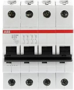 ABB S204M-B25 Leitungsschutzschalter 25A 400V 2CDS274001R0255 - Bild 1