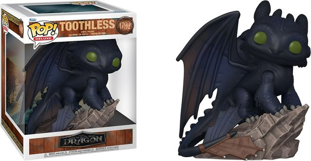 Funko How to train your Dragon Toothless POP Deluxe Vinyl - Bild 1