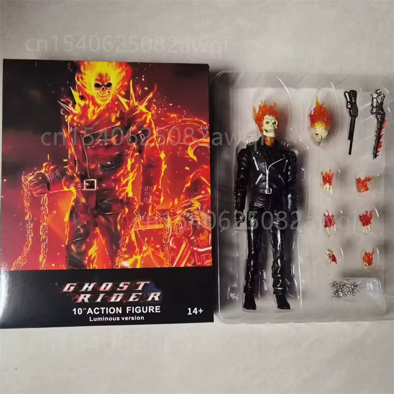 Bandai Marvel Ghost Rider Actionfigur, Leuchtende Version, ab 14 Jahren - Bild 2