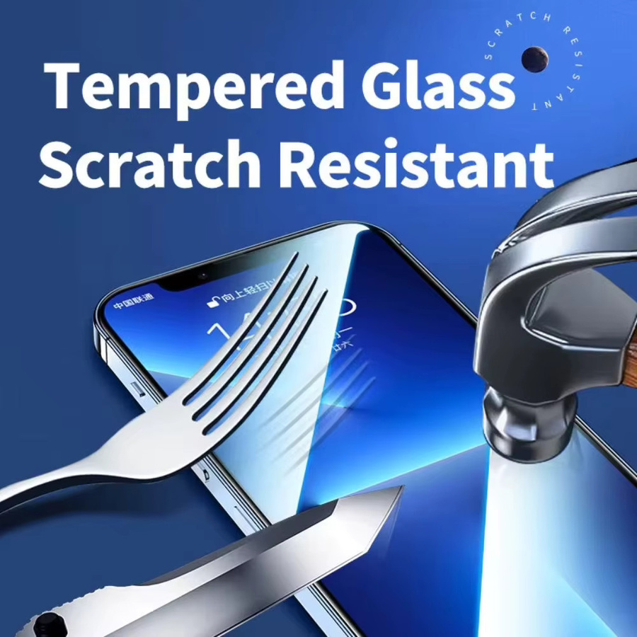 NNBILI 2 Stück Gehärtetes Glas Displayschutzfolie für Samsung Galaxy S25 S24 S26 Ultra S23 S22 S21 Plus FE A25 A15 A35 A53 A54 A55 5G, transparent - Bild 2