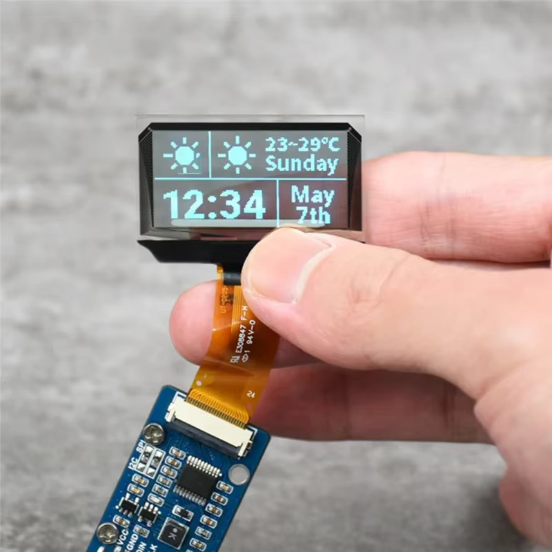 COTTBT Transparenter OLED-Bildschirm mit 1,51 Zoll und 128 x 64 Auflösung über SPI/IIC I2C Schnittstelle - Bild 3