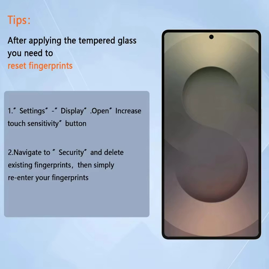 Samsung Panzerglas Displayschutzfolie transparent für A17 A16 A15 A14 A13 A57 A56 A55 A36 A35 A26 A24 A71 A73 - Bild 3