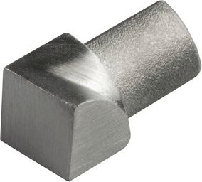Fuchs Design Fliesenschiene-Innenecke aus Edelstahl in Silber, B/H: 8 x 3 cm - Bild 1