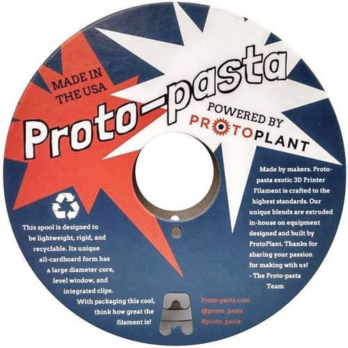 Proto-Pasta Protoplant Leitfähiges PLA Filament Schwarz 2,85 mm 500 g - Bild 1