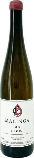 Malinga Wines Riesling Weißwein, 2017, Niederösterreich, trocken, 0,75 l - Bild 1