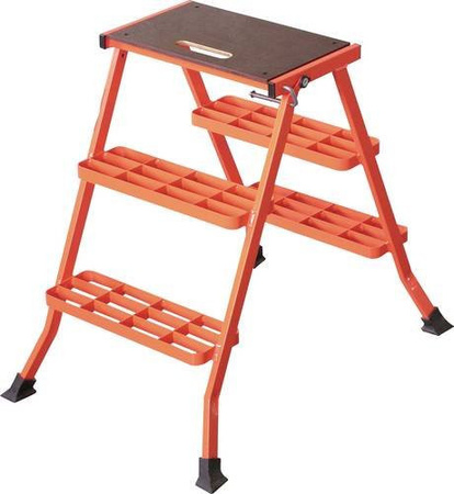 Peddinghaus 201760 Stufentritt aus Aluminium in Orange
