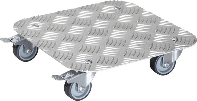 Wagner System Multi Roller Alaska Riffelblech in Grau, Tragkraft 100 kg, B/T: 29 x 29 cm - Bild 1