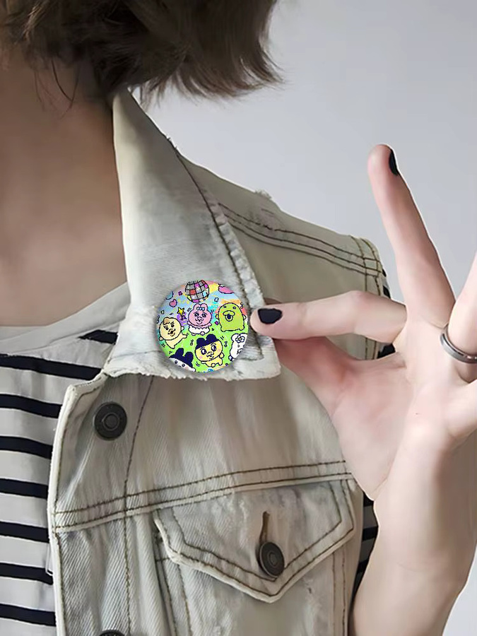 Kayou Anstecknadeln Tamagotchi Mametchi, Unisex - Bild 4