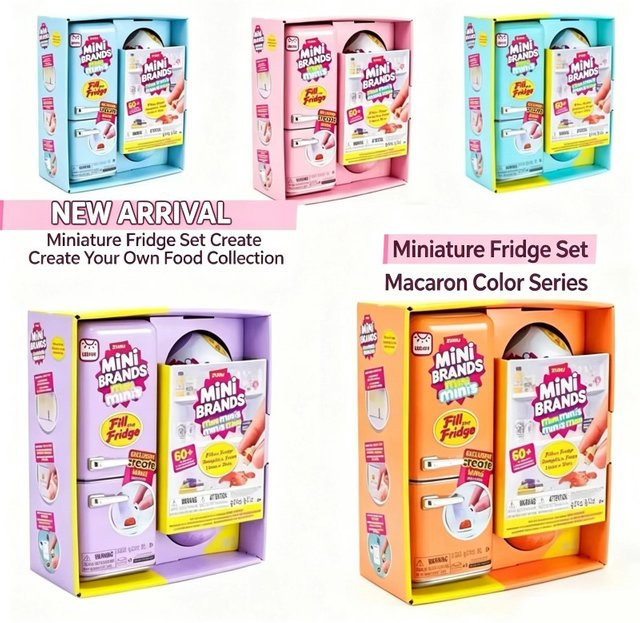 ZURU Mini Brands Mini-Kühlschrank-Set, Mystery Box, ab 18 Jahren - Bild 1