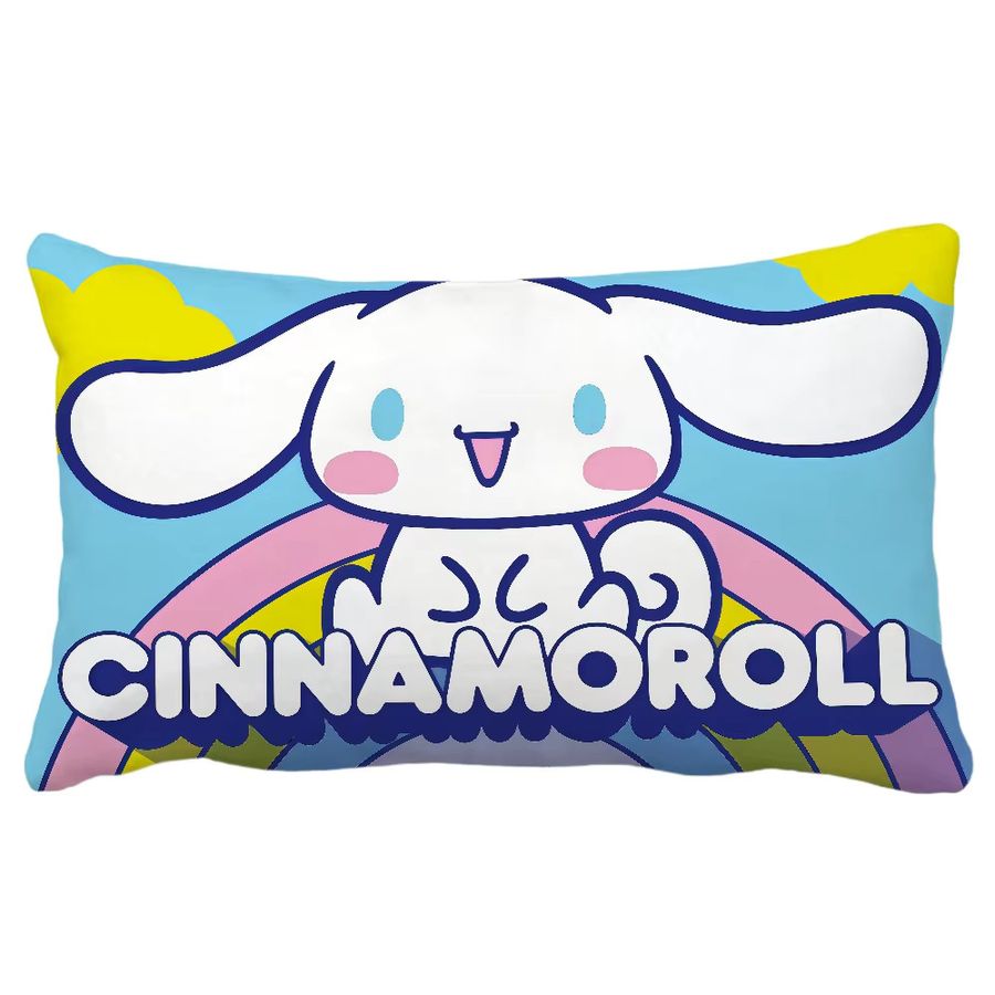 Sanrio Cinnamoroll Kissenbezug Rechteck in Blau mit Erdbeer-Motiv - Bild 6