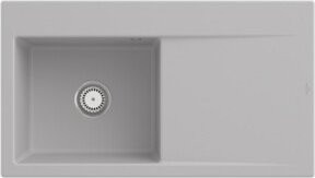 Villeroy & Boch Spüle Subway Style in Weiß mit Ablaufgarnitur und Handbrause, 50 l - Bild 1