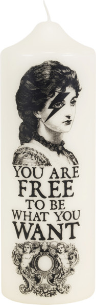 Coreterno Duftkerze You Are Free mit frischem und holzigem Aroma in Weiß - Bild 1