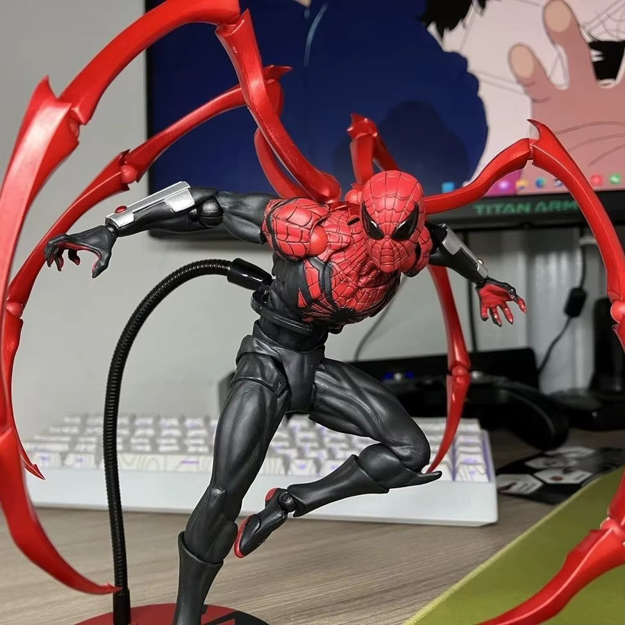 Mess Toys Marvel Superior Spider-Man Scarlet Kaine Symbiote Actionfigur, ab 14 Jahren - Bild 2