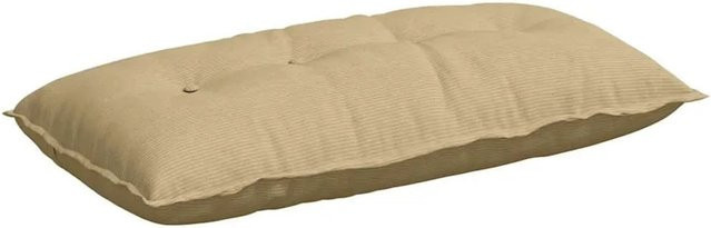vidaXL Rückenkissen aus Cordstoff in Grau-Grün, rechteckige Form, B: 100 cm, H: 50 cm - Bild 1
