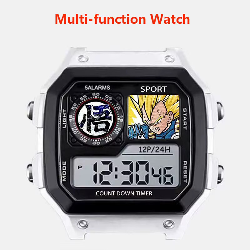 Bandai Armbanduhr, Digitaluhr, Kunststoff, Schwarz, Kinder - Bild 3