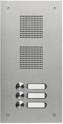 Grothe TS 788 Audio-Türsprechanlage Außeneinheit in Edelstahl Silber gebürstet - Bild 1