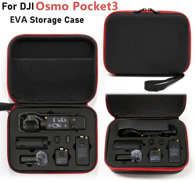 DJI Aufbewahrungstasche für Osmo Pocket 3 in Schwarz - Bild 1