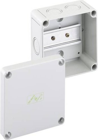 Spelsberg RKi 4/07-L Reihenklemmen-Gehäuse aus Kunststoff in Grau, B/T/H: 11,0 x 11,0 x 9,0 cm - Bild 1