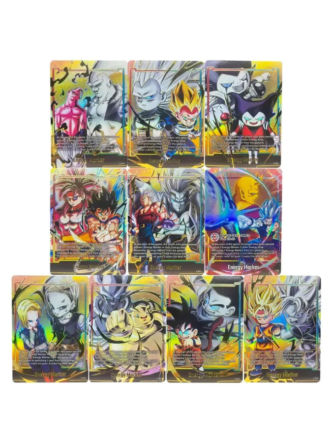 Bandai Dragon Ball Sammlung Karten, Son Goku Majin Buu Energie Marker Karte - Bild 3