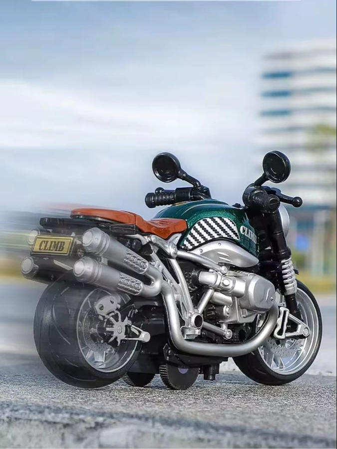 GLW Motorrad, Modellspielzeug, 1:12, Kunststoff, Diecast - Bild 3