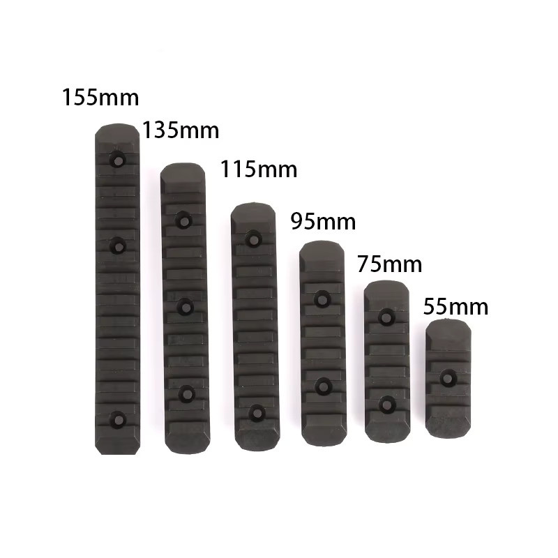 WADSN Taktisches Nylon-Plastik-Picatinny-Schienenset, 6-teiliges Set, Mlok Keymod 20mm - Bild 2