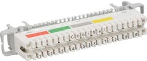 CobiNet LSA-Trennleiste 2/10 zu 10 DA 1030 023 in Weiß - Bild 1
