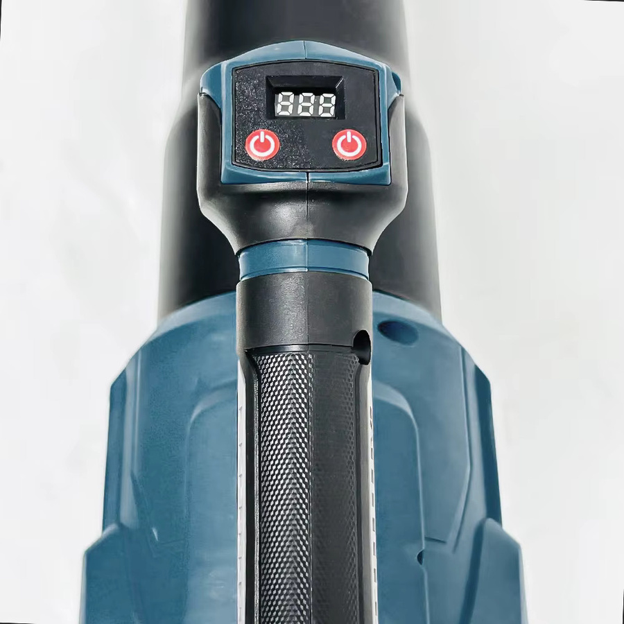 Podofo Kabelloser Bürstenloser Laubbläser in Blau für Makita LXT 18V Akku mit 580 CFM, 190 MPH und 3 Geschwindigkeiten inklusive Düsen - Bild 5