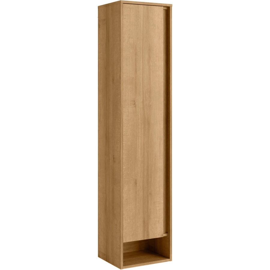 Fackelmann Bad-Hochschrank NATURA Asteiche, 1 Tür mit Soft-Close, B/T/H: 38 x 32 x 166,5 cm - Bild 2