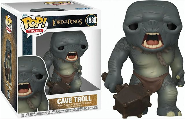Funko Lord of the Rings Cave Troll Vinyl Figur 15 cm - Bild 1
