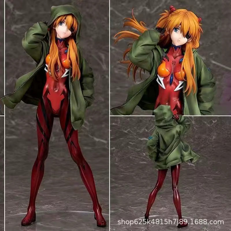Bandai EVA Asuka Actionfigur, 24cm, PVC Modell, Bunt / Mehrfarbig - Bild 2
