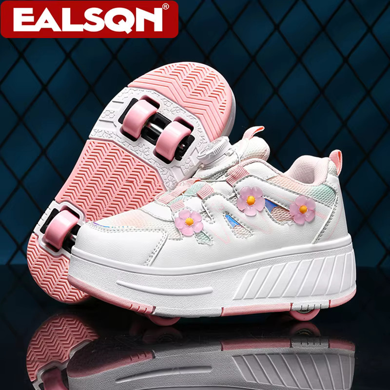 Rollschuhe für Kinder, mit Turnschuhen, abnehmbare Rollschuhe - Bild 2