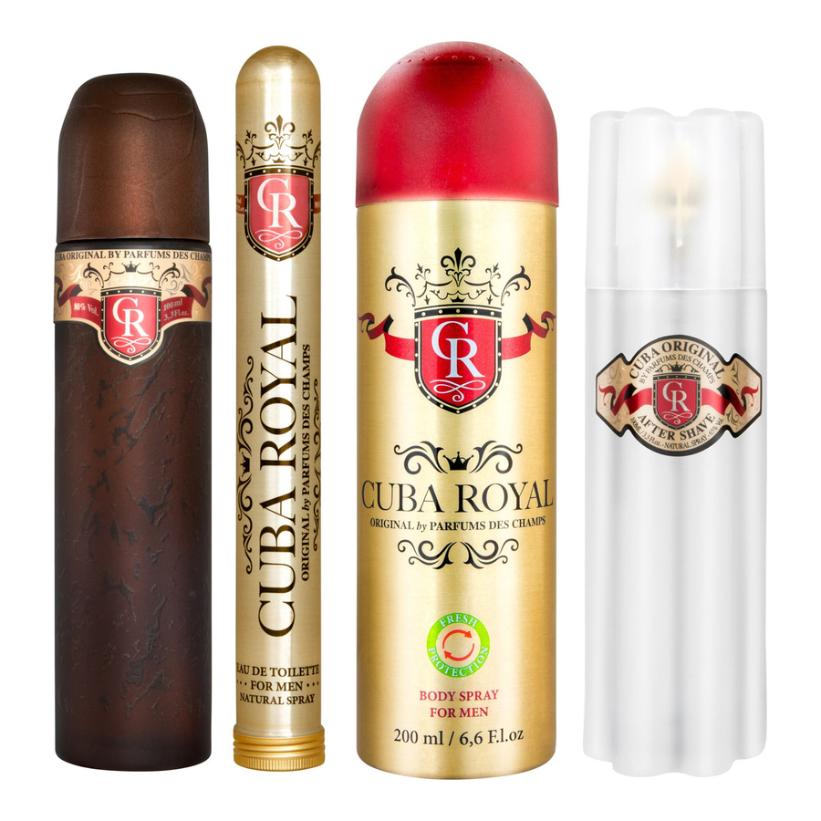 Jean-Pierre Sand Cuba Collection Royal Pflege-Set, 4-teilig, Herren, würzig - Bild 2