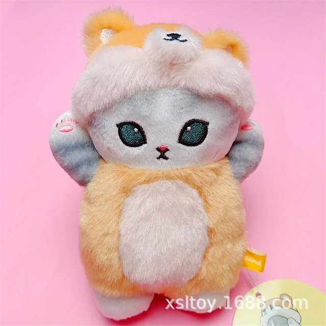 Mofusand Cosplay Katze, Plüschtier, 14cm, ab 14 Jahren - Bild 1