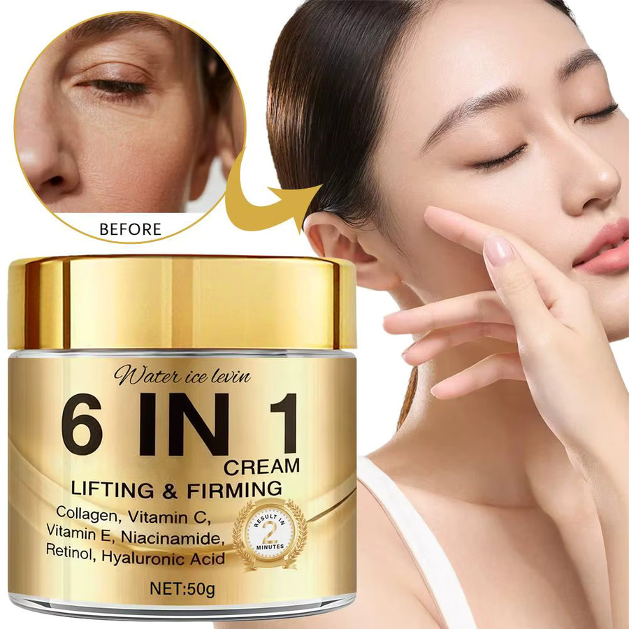 eelhoe 6 IN 1 Kollagen-Gesichtscreme, Vitamin C, Retinol, Hyaluronsäure, 50 g - Bild 2