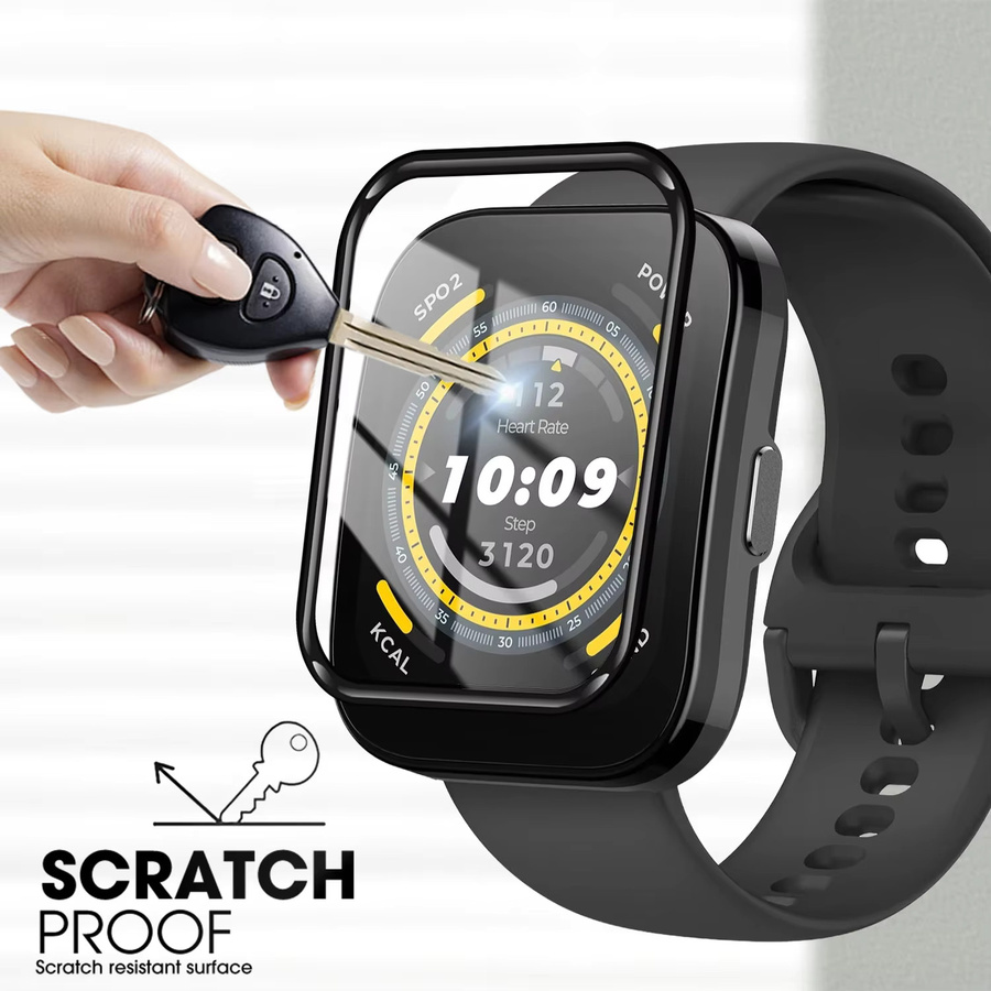 Huami Amazfit Bip 6 Displayschutzfolie, Silikon, transparent - Bild 3