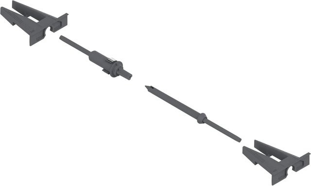 Blum Kupplung und Aufnahme Tip-On zur Synchronisierung für Legrabox und Movento in Grau - Bild 1